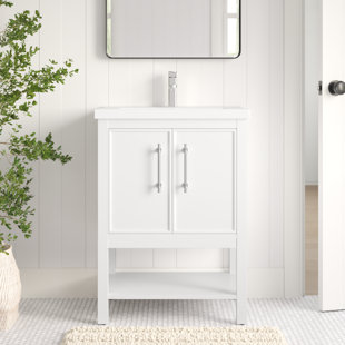 Mid-Century Modern Bathroom Vanities You'll Love | Wayfair